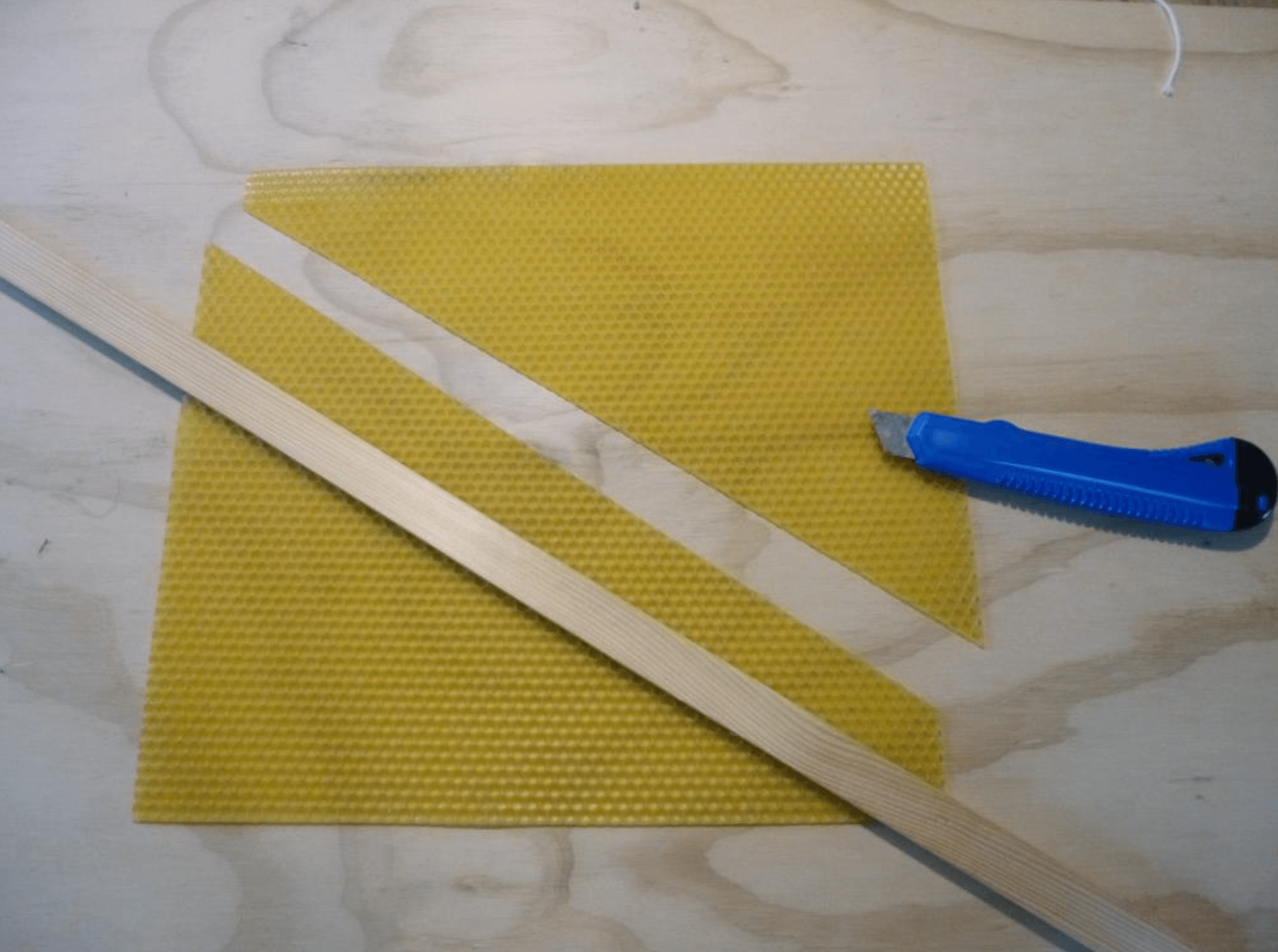 Sådan ruller du selv bivokslys