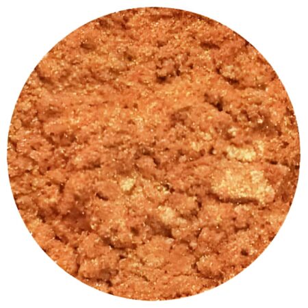 Mineralpigment Brun - Bronze i zip-lock pose, naturlig bronzenuance til DIY-kosmetik