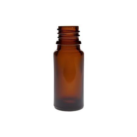 10 ml. brun glasflaske - DIN18