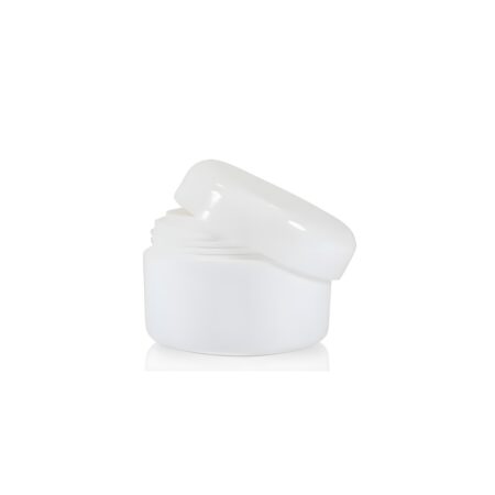 15 ml. hvid creme bøtte i plast