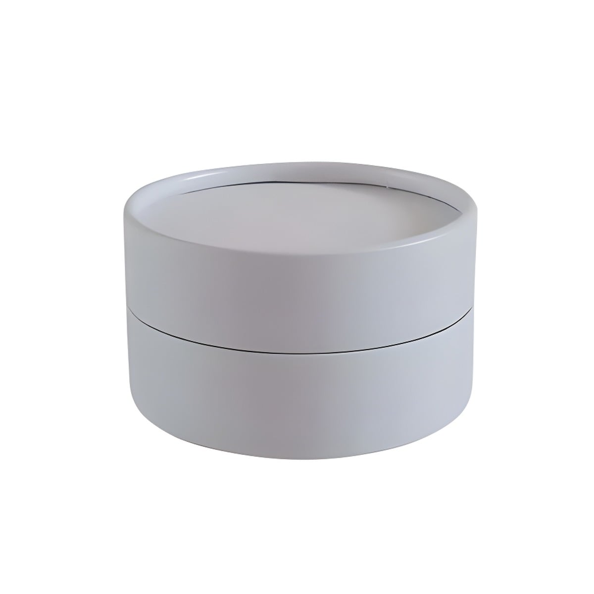 100 ml. Hvid Bøtte i Pap