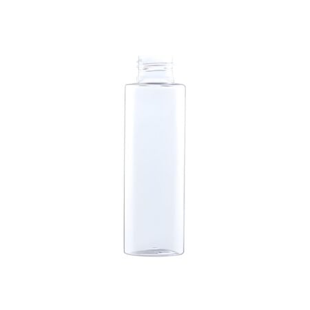 Klar PET plastflaske 125 ml med gevind 24/410 – transparent og letvægts