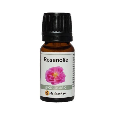 Økologisk æterisk Rosenolie