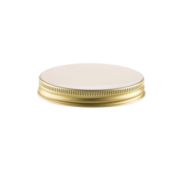 Guldfarvet alu låg 58mm til bøtter
