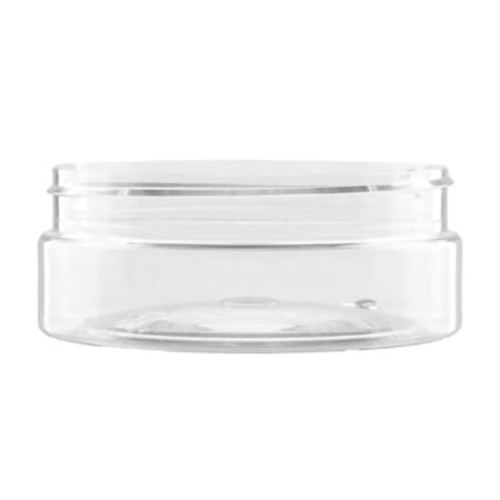 200 ml. klar PET bøtte - 100mm gevind