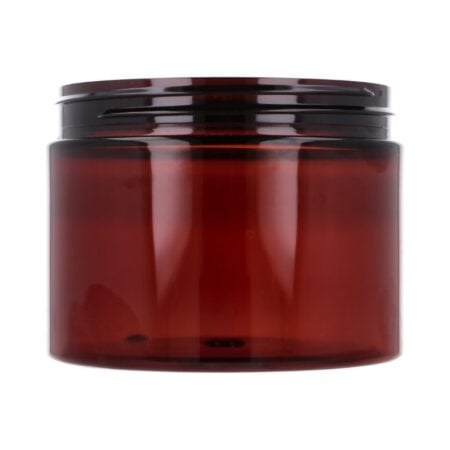 500 ml. brun PET bøtte - 100mm gevind