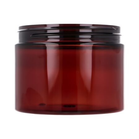 500 ml. brun PET bøtte - 100mm gevind