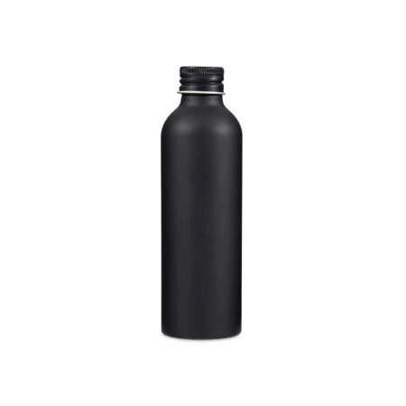 150 ml sort flaske i aluminium