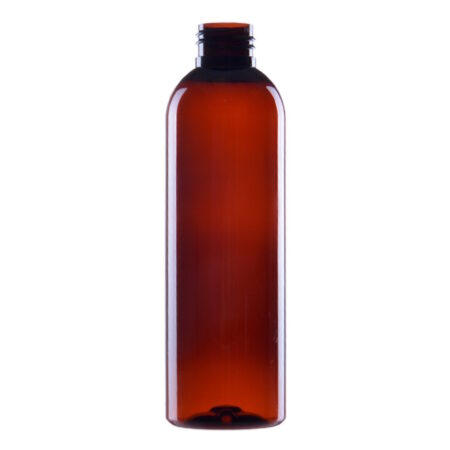 200 ml. brun plastflaske - PET - 24/410