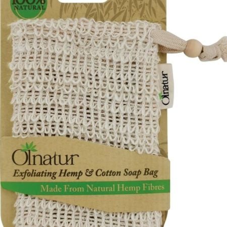 Hamp og Bomuld Sæbepose - Eksfoliering